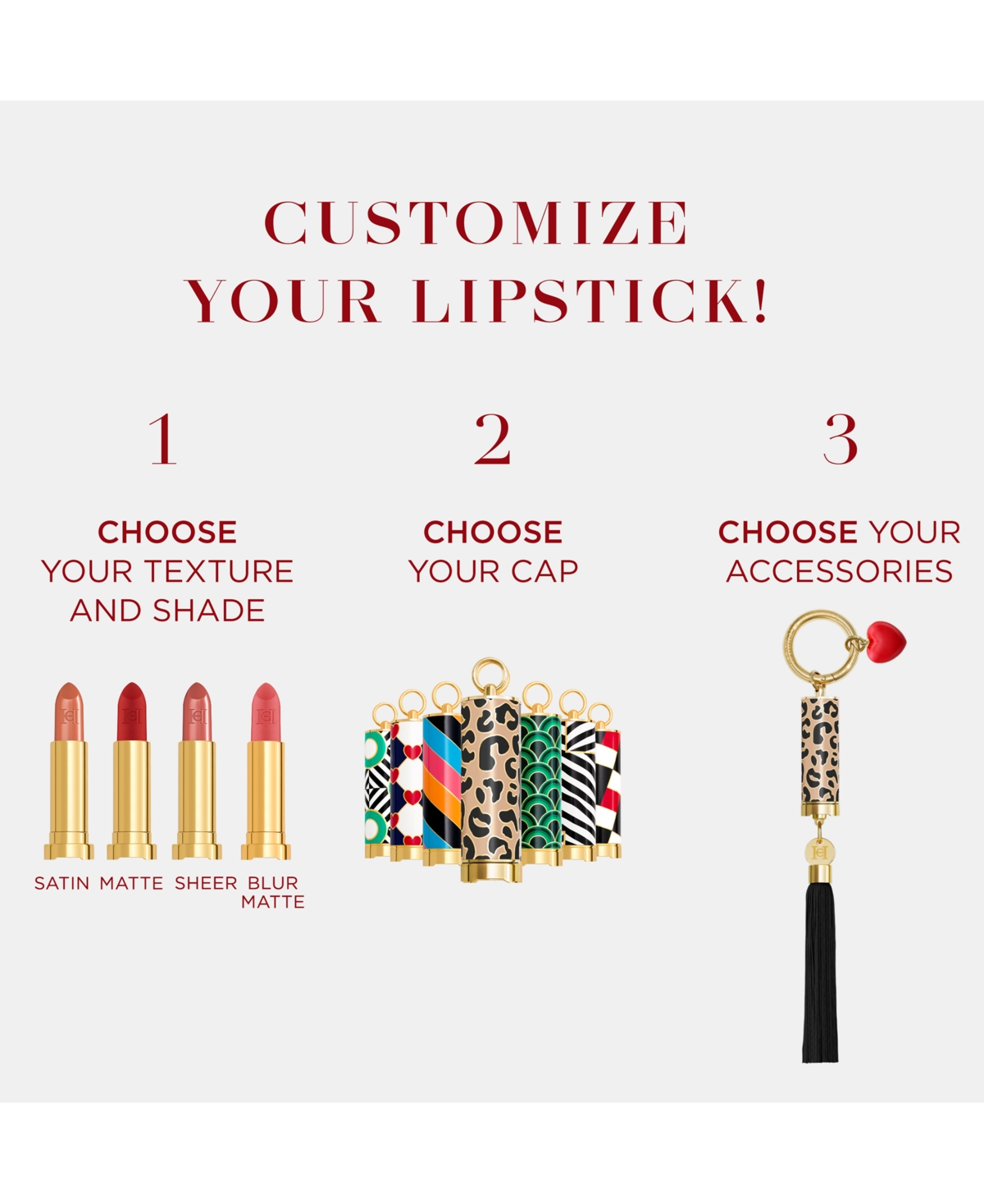 Carolina Herrera Fabulous Kiss Wild At Heart Spring Collection Lipstick Refill In 191- Manhattan Craze (sheer)