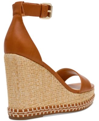 Tammara Ankle-Strap Platform Espadrille Wedge Sandals