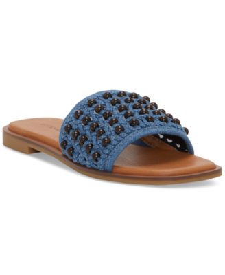 Women's Gidya Beaded Slide Flat Sandals