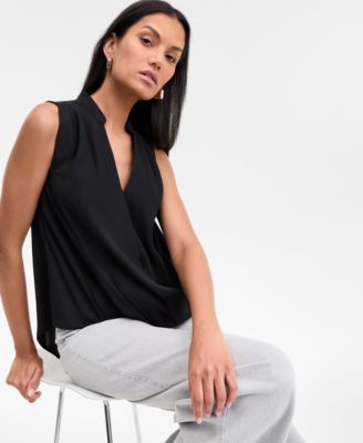 Women's V-Neck Sleeveless Top