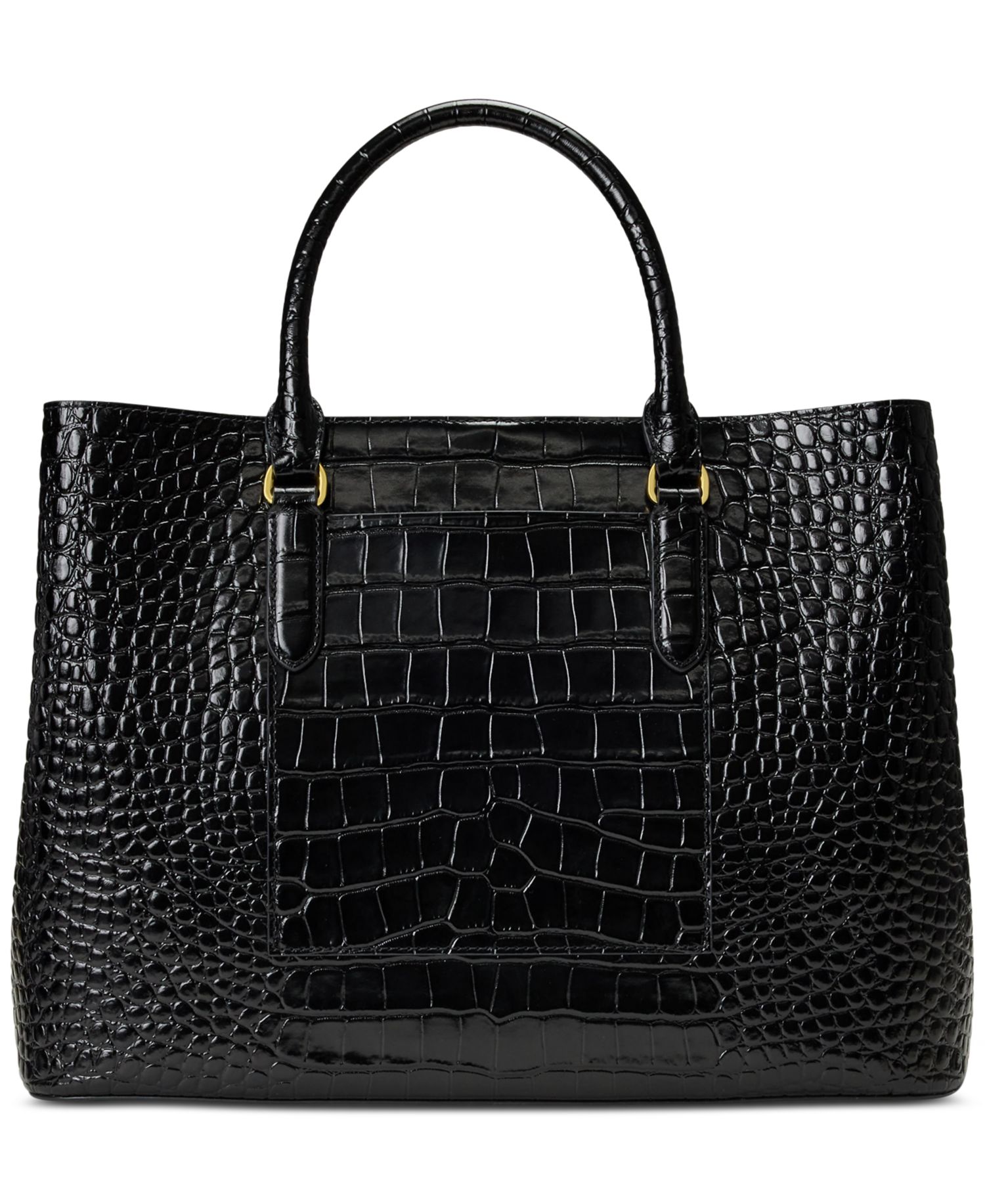 Marcy Large Embossed Satchel Bag