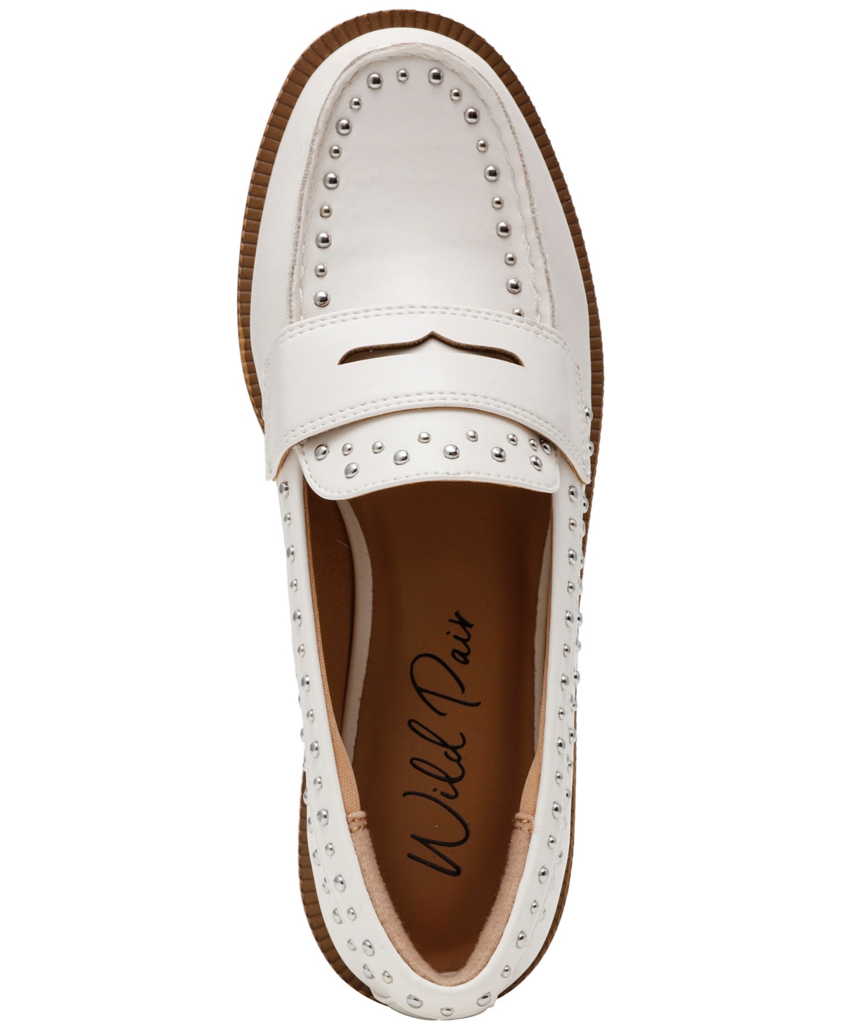 WILD PAIR GRACIEE STUDDED LOAFERS, EXCLUSIVELY AT MACY'S 