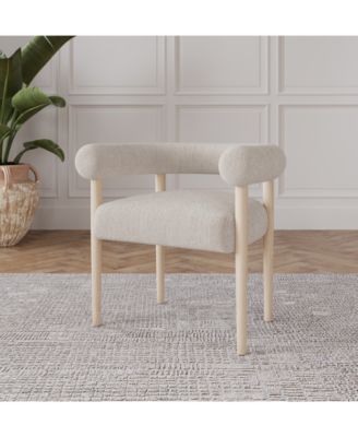 Lunare Rolled Back Dining Chair, Created for Macy's