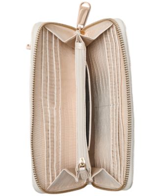 Кожаный бумажник Brahmin Suri на молнии 