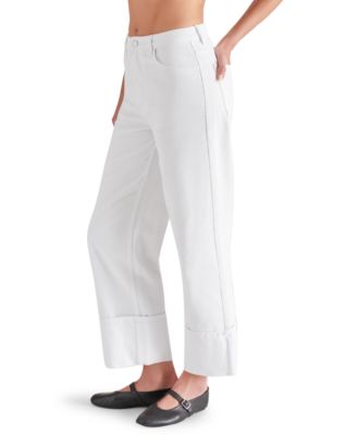 Women's Noeli Wide-Leg Cuffed Jeans 