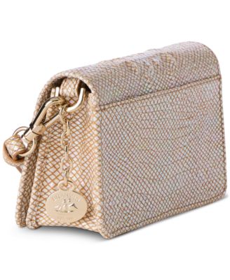 Brahmin Minuette Мельбурнское мини-кожаное кроссбоди через плечо