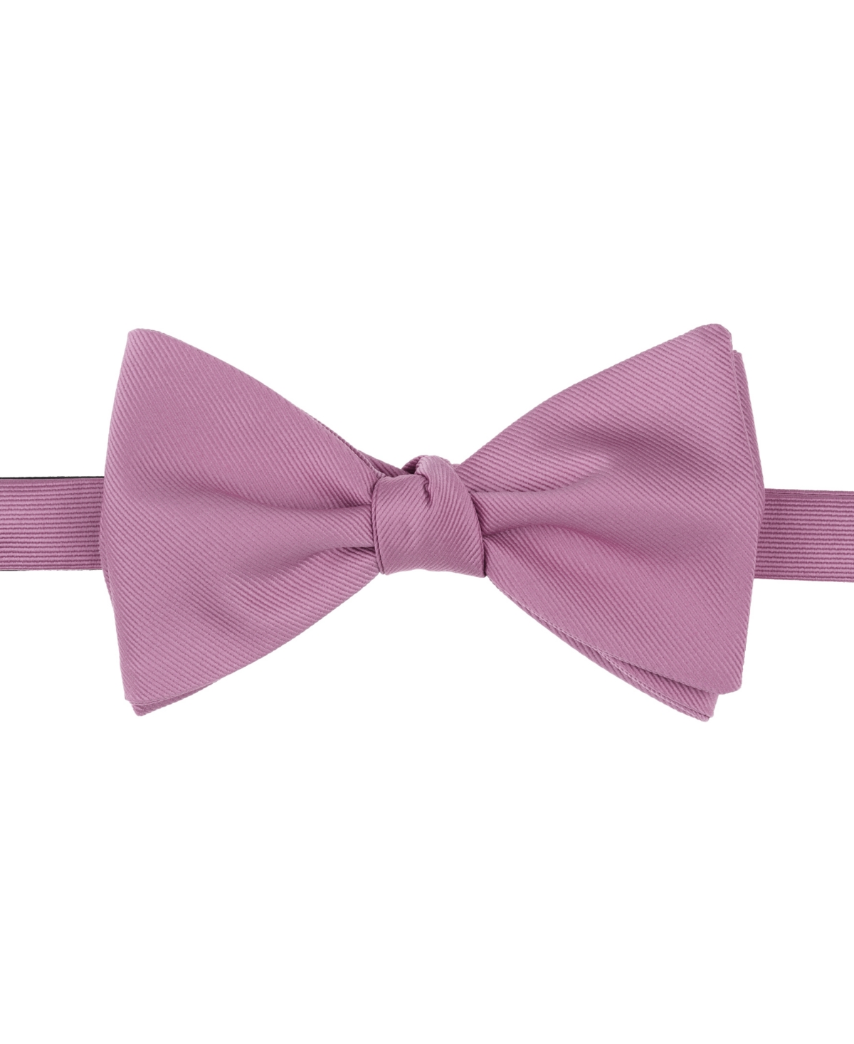 Men's Piercy Solid Bow Tie, Exclusively at Macy's - Dusty Pink