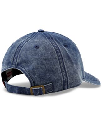 Men's Snow Washed Batwing Logo Baseball Hat