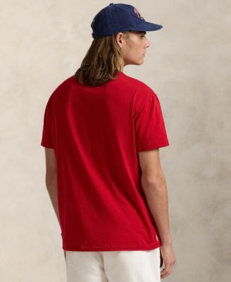 Men's Classic-Fit Letterman-Logo T-Shirt