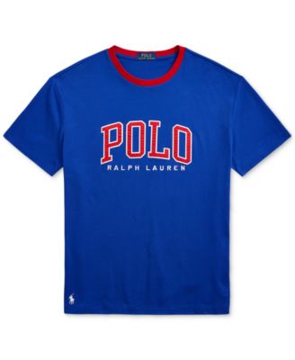 Polo Ralph Lauren クラシックフィット レターマン ロゴ Tシャツ Polo Ralph Lauren Men's Classic-Fit Letterman-Logo T-Shirt