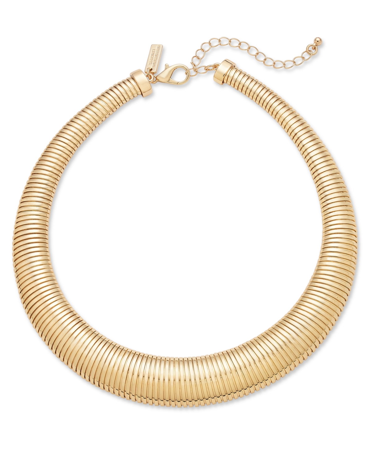 Gold-Tone Omega Chain Collar Necklace, 17" + 3" extender, Exclusively at Macy's - Gold