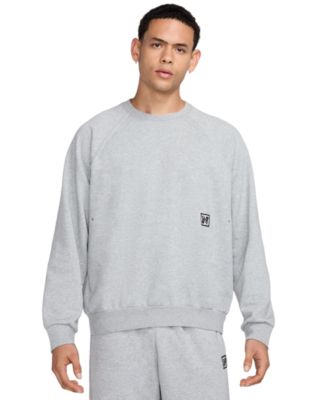Nike - Men's Dri-FIT Fleece Long Sleeve Crewneck Fitness Sweatshirt