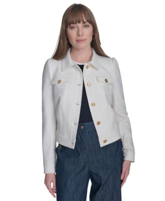 Tommy Hilfiger - Women's Textured Trucker Jacket