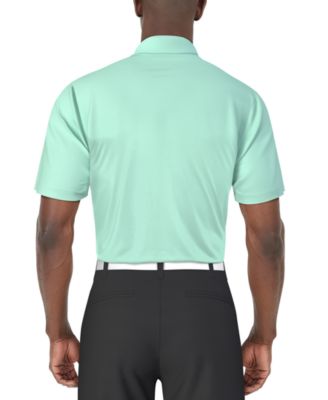 Men's Airflux Solid Mesh Short Sleeve Golf Polo Shirt