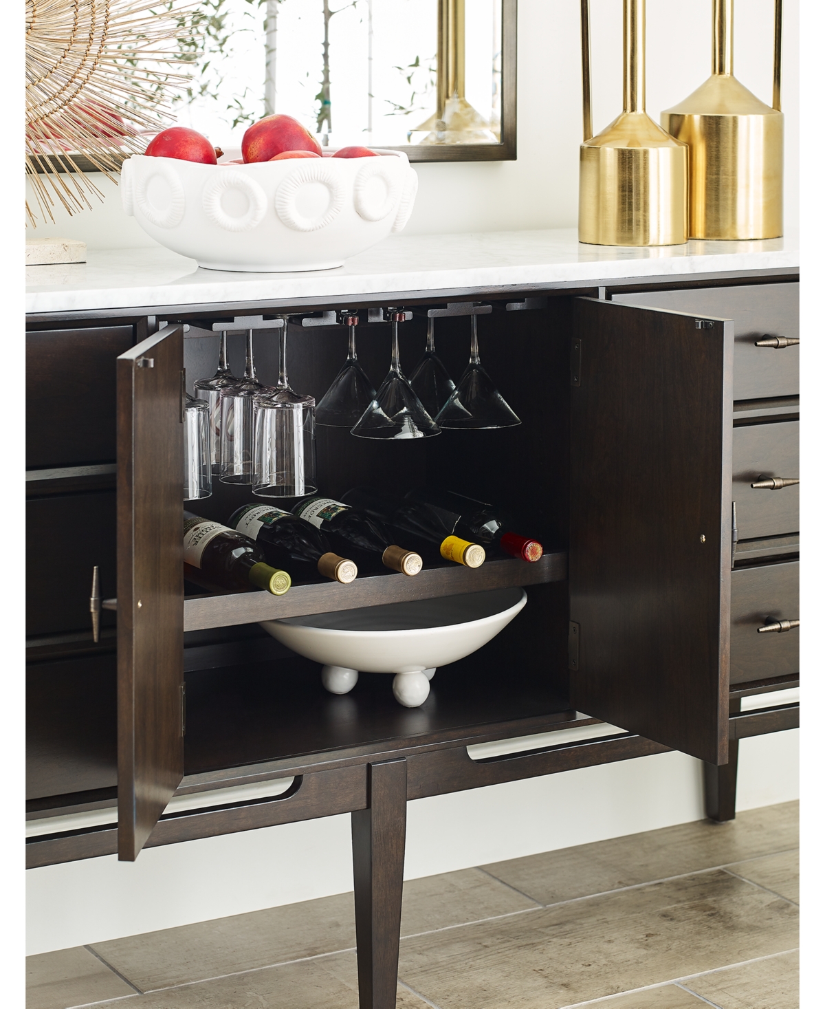 Macy's Addelyn Sideboard In Brown
