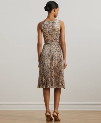SALE★国内即発!【Ralph Lauren】小花柄♪ボヘミアンマキシDress Polo Ralph Lauren Sleeveless Cocktail Dress in 1754 Midnight