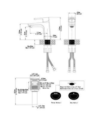 8 in. Waterfall Widespread 2-Handle Bathroom Faucet With Pop-up Drain Assembly in Spot Resist Brushed Nickel