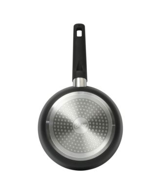 Platinum Oxburg 14 Piece Forged Aluminum PFA Free Non-toxic Premium Ceramic Non Stick Interior Cookware & Kitchen Tools Set - Black W. Wood Handles