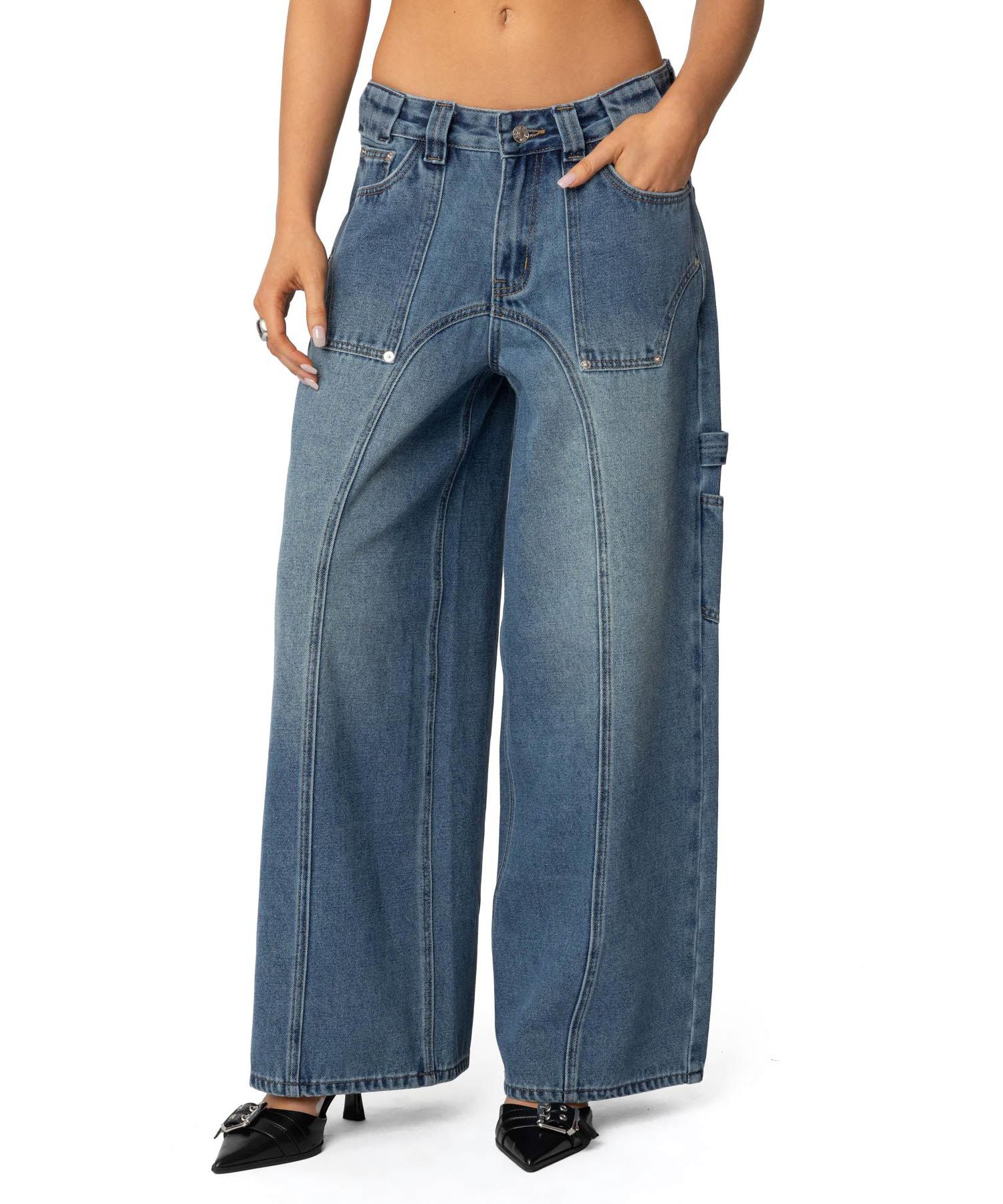 Women's Tal Baggy Low Rise Carpenter Jeans