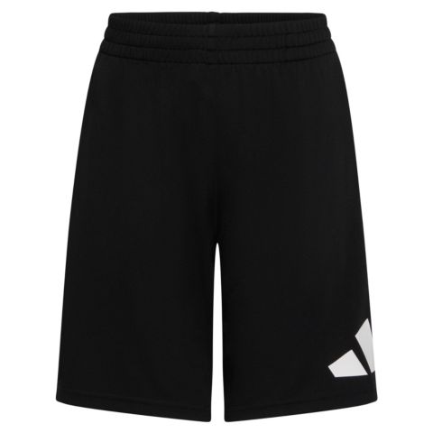Шорты adidas Elastic Waistband Essentials Big Logo Shorts для мальчиков, цвет: Чёрный
