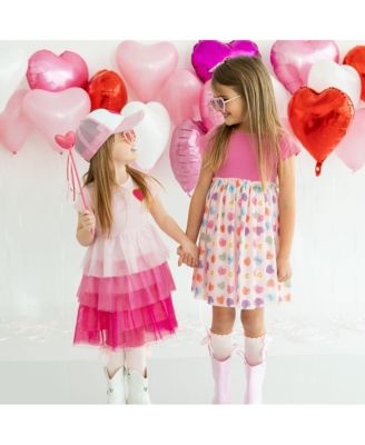Girls Pink Heart Valentine's Day Wand