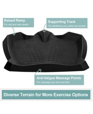 Portable Anti-Fatigue Standing Mat with Massage Points and Diverse Terrain