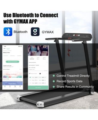 Electric Folding Treadmill Portable Cardio Running Machine w/ APP Control