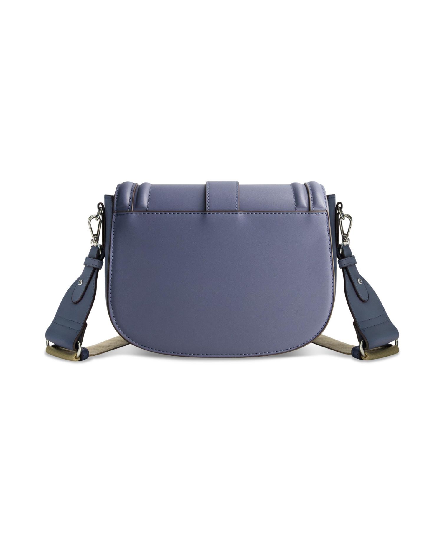 Saddle Bag with Gold Hardware