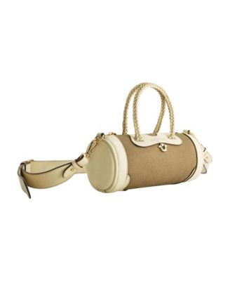 Suede Mini Duffel Crossbody