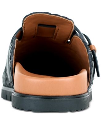 Women's Brantley Woven Buckled Clogs