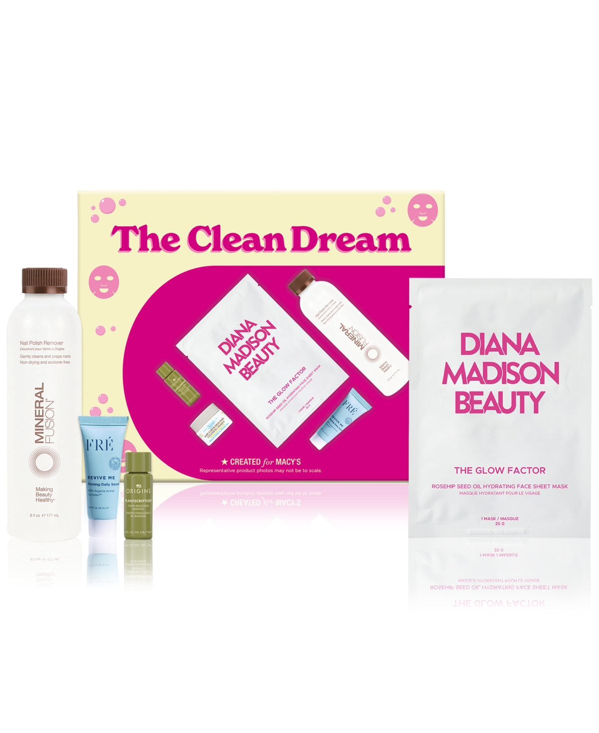 Created For Macy's 5-pc. The Clean Dream Skincare Set, Exclusively At Macy's In Yellow