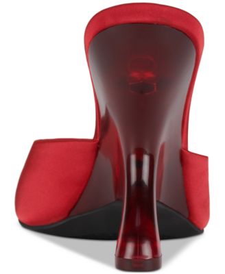 Mew-2 Sculpted Vinyl Wedge Sandals