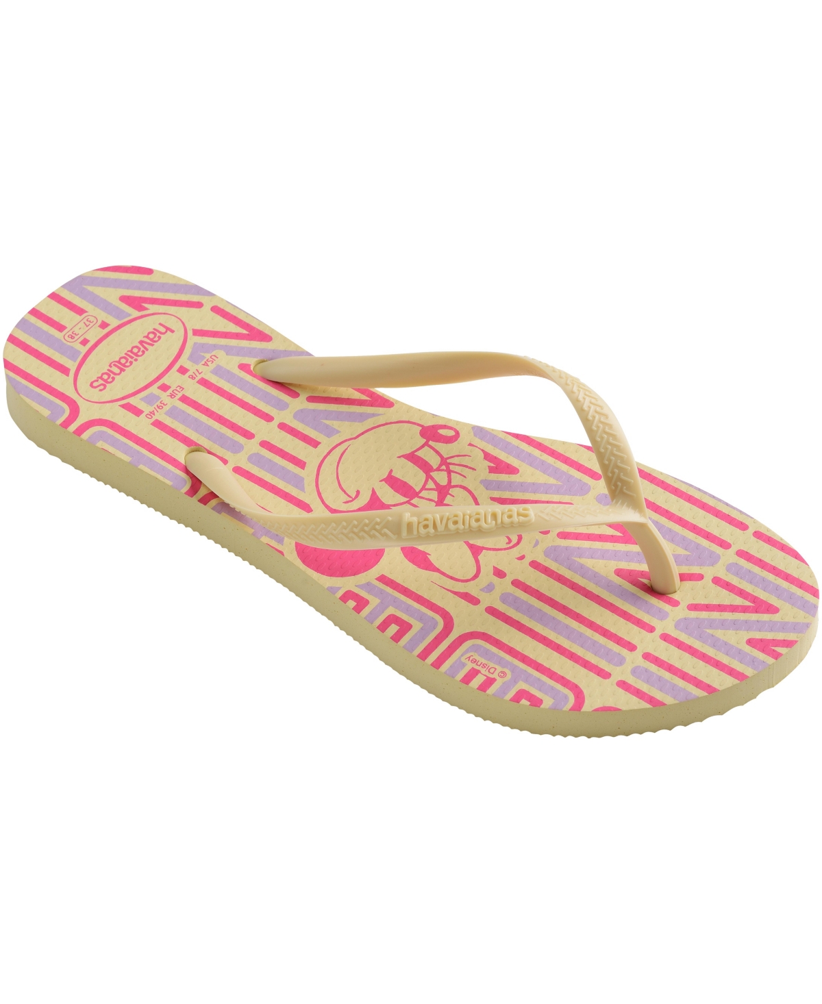 HAVAIANAS WOMEN'S SLIM DISNEY SLIP ON SANDALS 