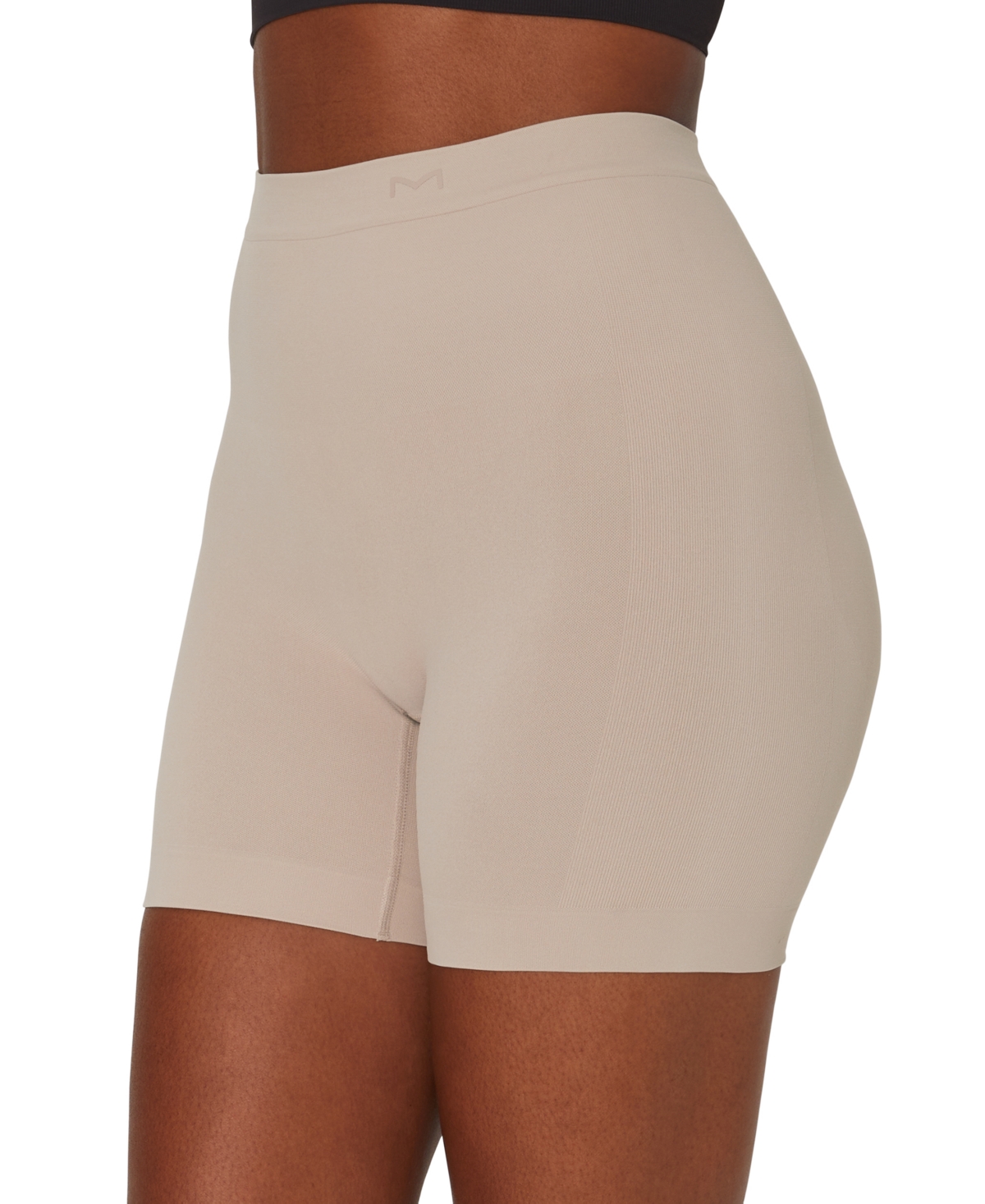 Maidenform Women's Everyday Seamless Shapewear Mid-waist Thigh Slimmer Dms831 In Evening Blush