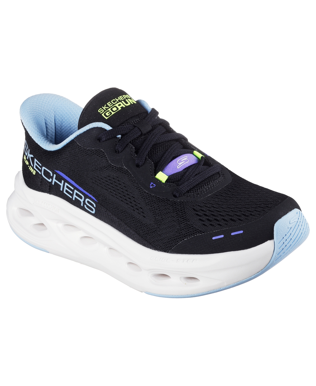Skechers Women's Slip-Ins: Max Cushioning Glide-Step Running Sneakers from Finish Line - Black