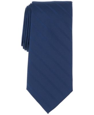 Club Room Men's Classic Holly Stripe Tie Red Size Regular
