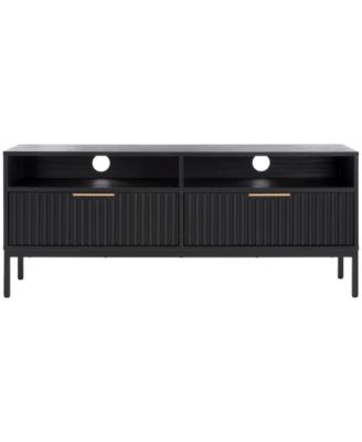  2 Drawer, 2 Shelf   Wood   Media Stand   Lylia Collection