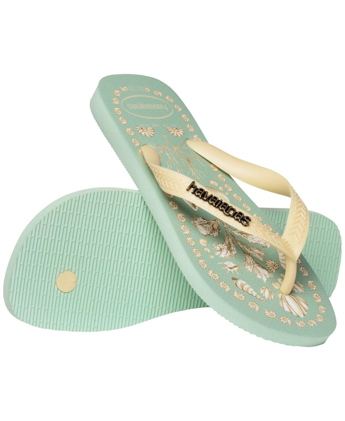 HAVAIANAS WOMEN'S TOP TROPICALIA SLIP ON SANDALS 