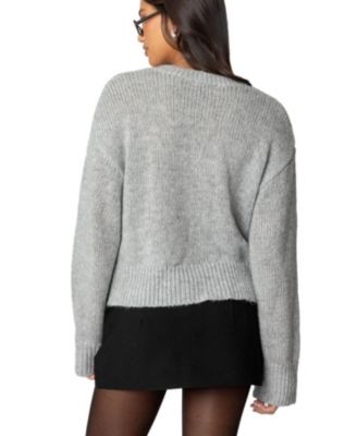 Women's Freida Fuzzy Knit Cardigan