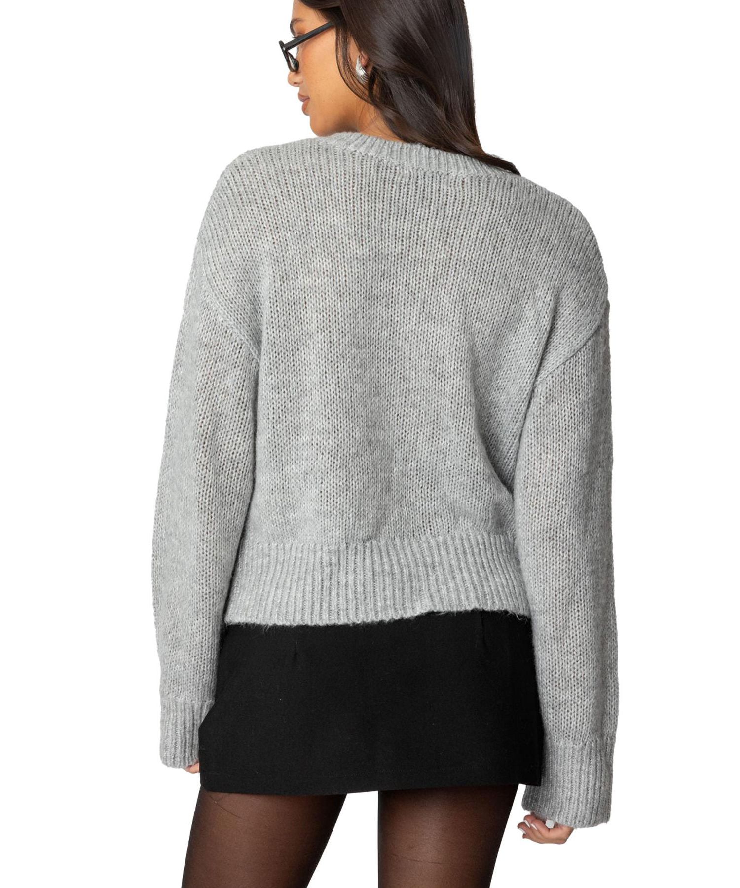Women's Freida Fuzzy Knit Cardigan