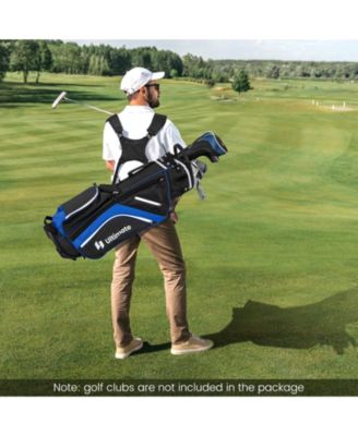 Lightweight Golf Stand Bag with 14 Way Top Dividers and 6 Pockets