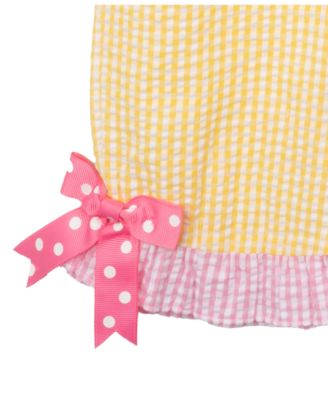 Baby Girls 2-Piece Spring Seersucker Dress Set