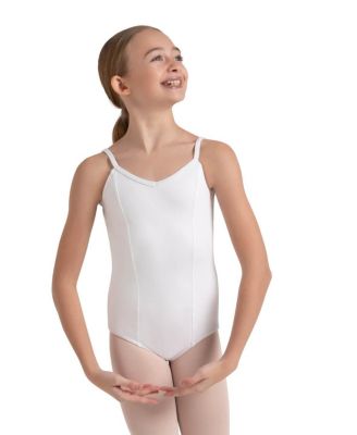 Capezio Girls Princess Camisole Leotard - White 27$