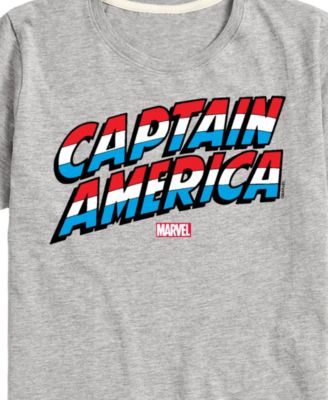 Boys Captain America Graphic T-Shirt