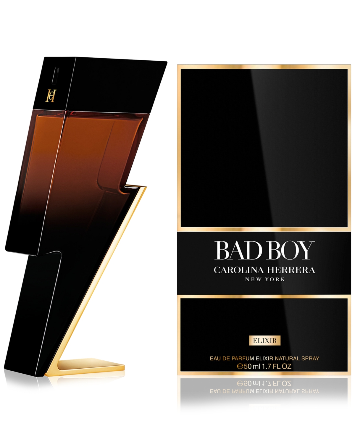 Carolina Herrera Men's Bad Boy Elixir Eau De Parfum, 1.7 Oz. In No Color