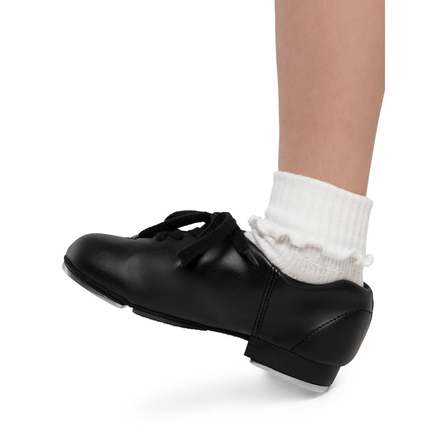 Обувь Capezio Fluid Tap Shoe для девочек, цвет: Чёрный — фото 4