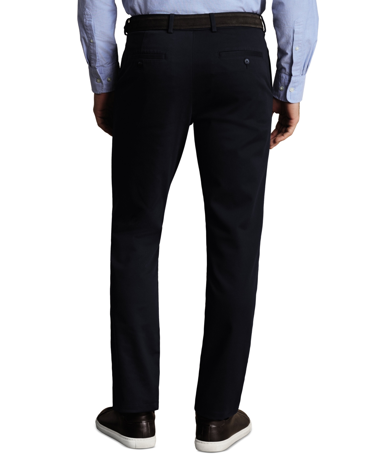 Charles Tyrwhitt Men's Ultimate Non-iron Chino Pants In Blue