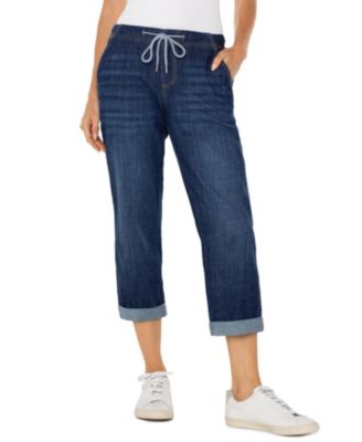 Women's Rascal Drawstring Rolled Cuff Jeans