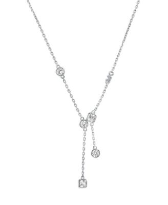 Michael Kors Brilliance Lariat Cubic Zirconia Y Pendant Necklace 23890₽