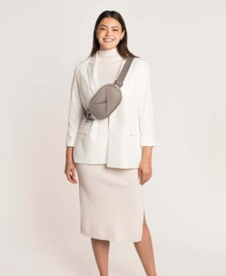 Origami Sling Belt Bag With Extender Strap